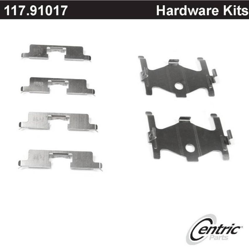 CENTRIC PARTS 117.91017 Centric Disc Brake Hardware Kit