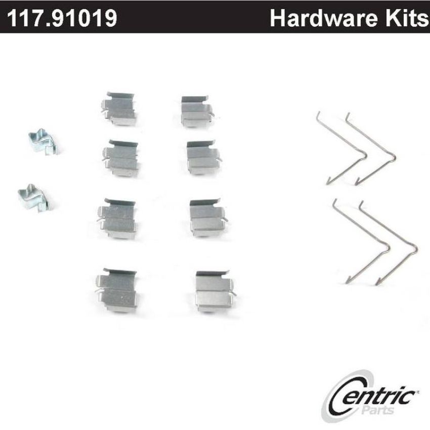CENTRIC PARTS 117.91019 Centric Disc Brake Hardware Kit