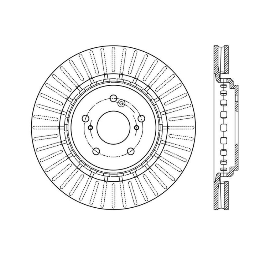 CENTRIC PARTS 120.40090 Centric Premium Brake Rotor