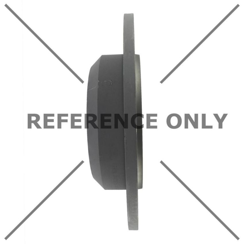 CENTRIC PARTS 120.58021 Centric Premium Brake Rotor