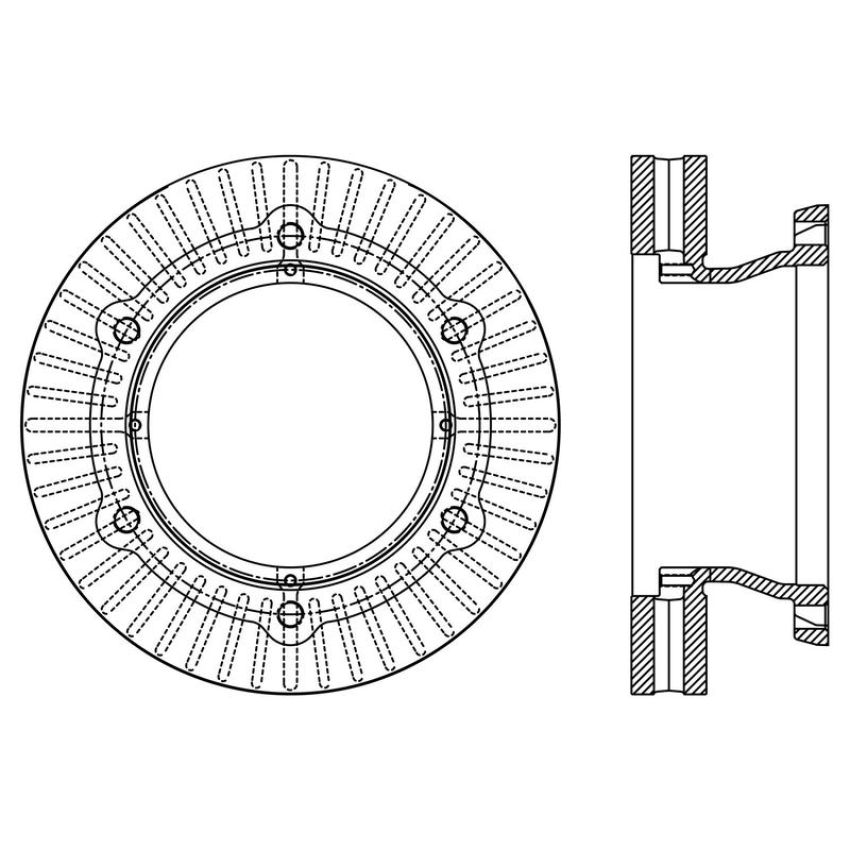 CENTRIC PARTS 120.75009 Centric Premium Brake Rotor
