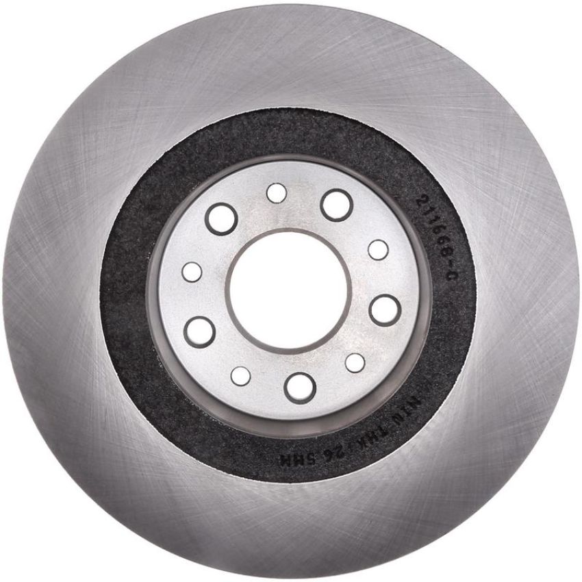 CENTRIC PARTS 121.61080 C-Tek Standard Brake Rotor
