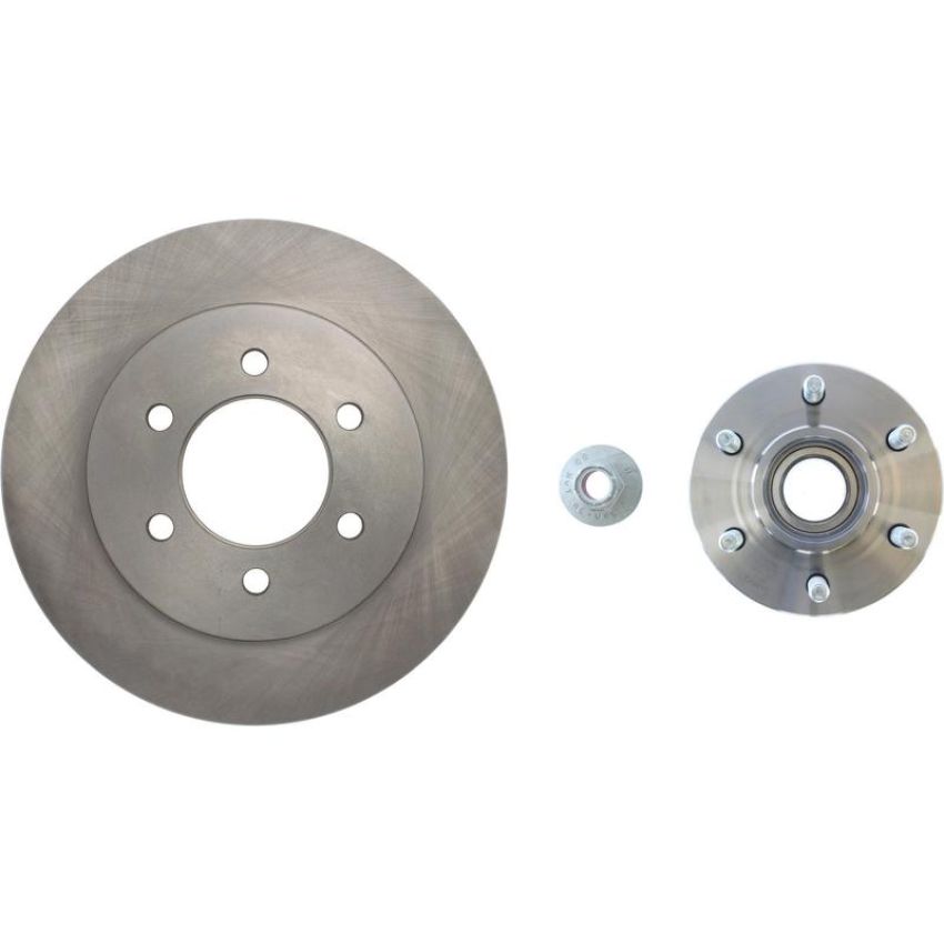CENTRIC PARTS 121.65128 C-Tek Standard Brake Rotor