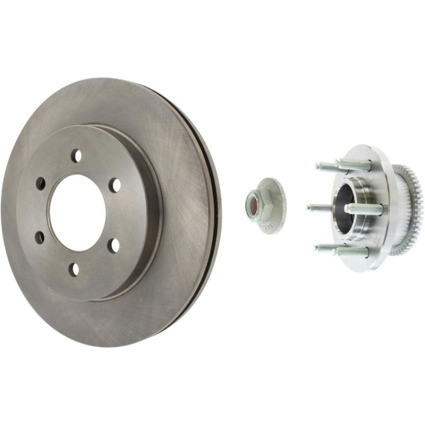 CENTRIC PARTS 121.65128 C-Tek Standard Brake Rotor