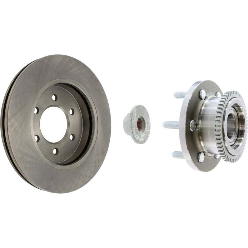 CENTRIC PARTS 121.65128 C-Tek Standard Brake Rotor