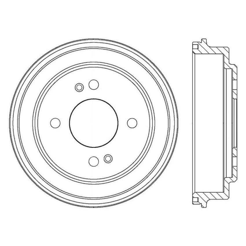 CENTRIC PARTS 123.99029 C-Tek Standard Brake Drum