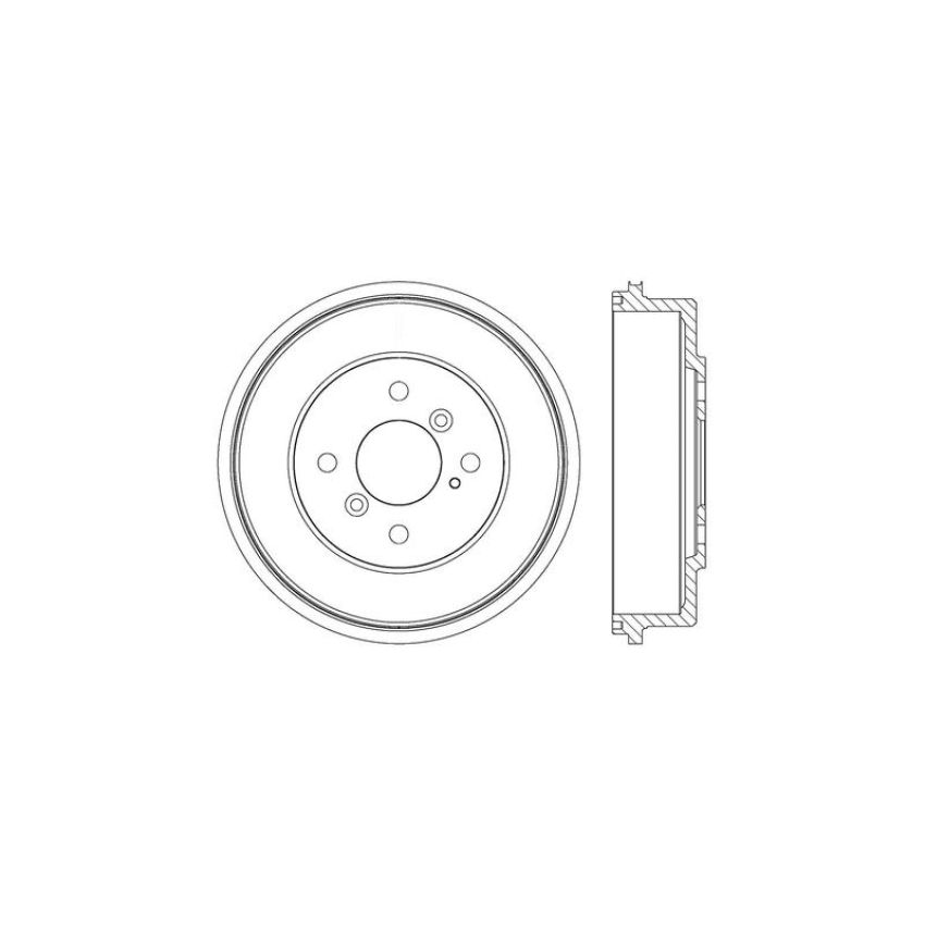 CENTRIC PARTS 123.99032 C-Tek Standard Brake Drum