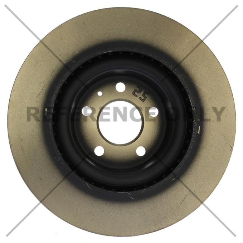 CENTRIC PARTS 125.33160 Centric Premium High Carbon Alloy Brake Rotor