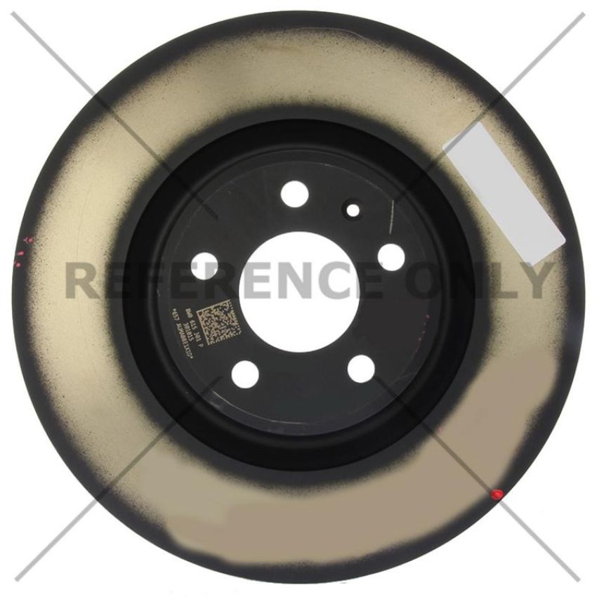 CENTRIC PARTS 125.33160 Centric Premium High Carbon Alloy Brake Rotor
