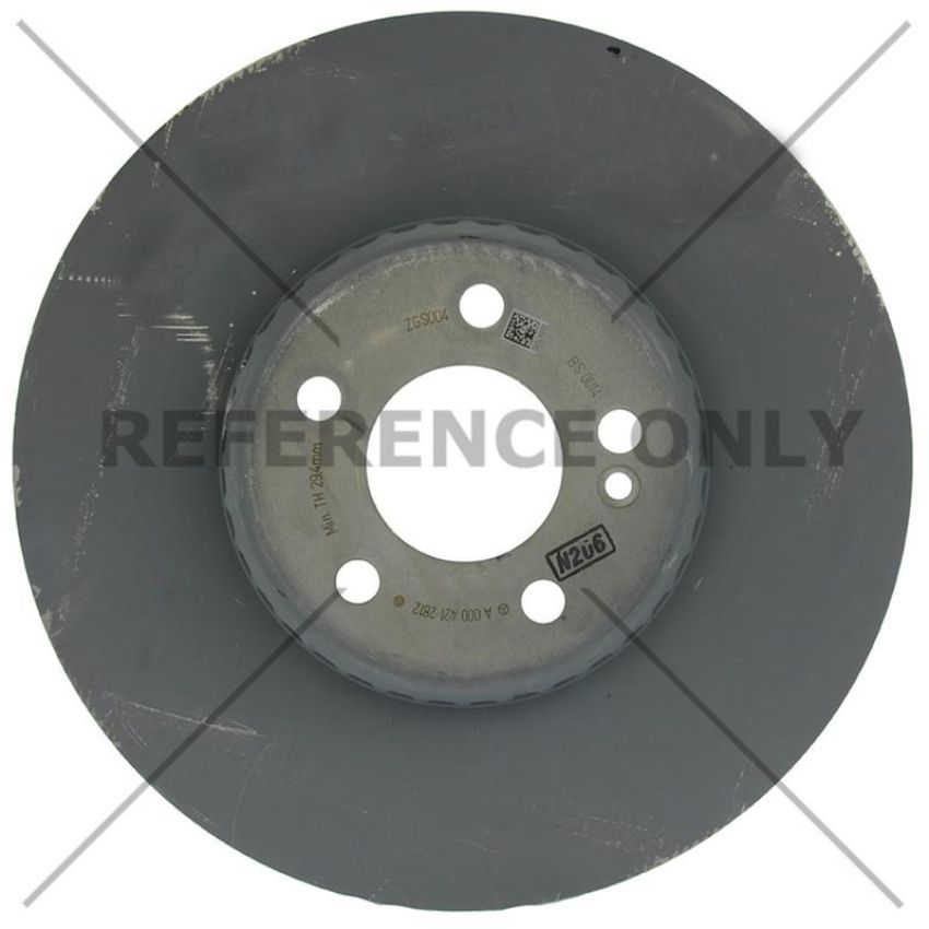 CENTRIC PARTS 125.35164 Centric Premium High Carbon Alloy Brake Rotor