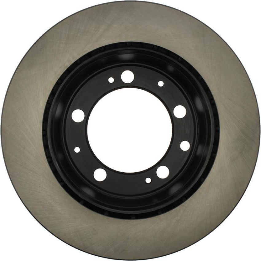 CENTRIC PARTS 125.37007 Centric Premium High Carbon Alloy Brake Rotor