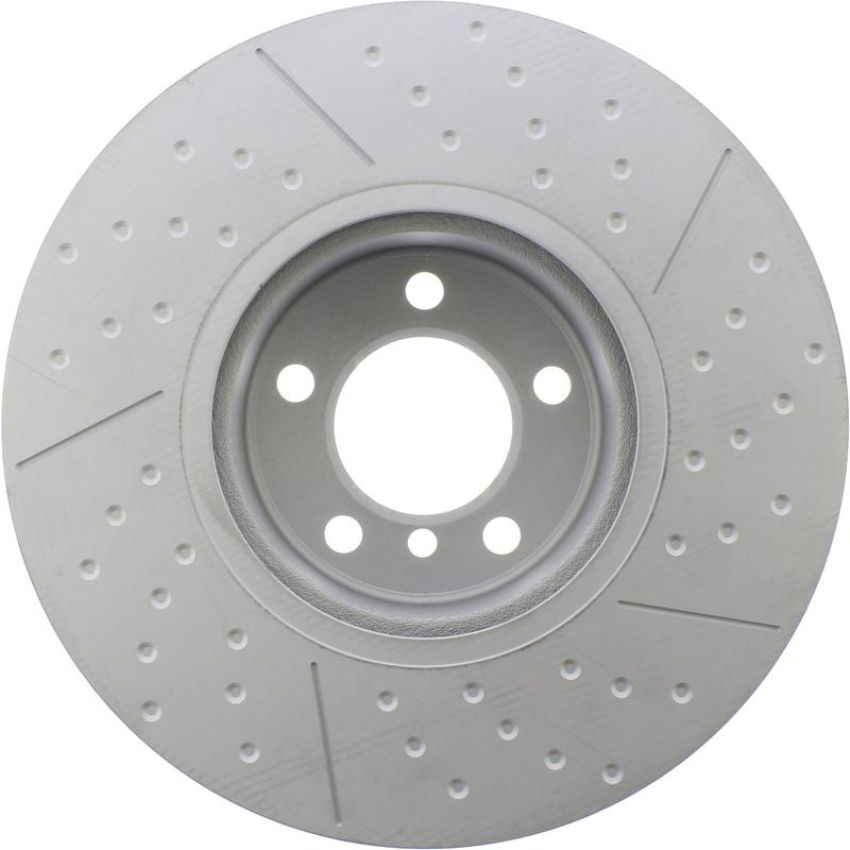 CENTRIC PARTS 126.34140 Centric Premium OE Style Slotted Brake Rotor