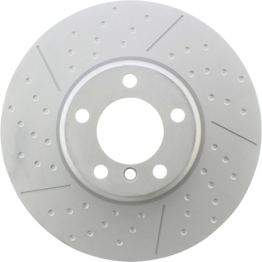 CENTRIC PARTS 126.34140 Centric Premium OE Style Slotted Brake Rotor