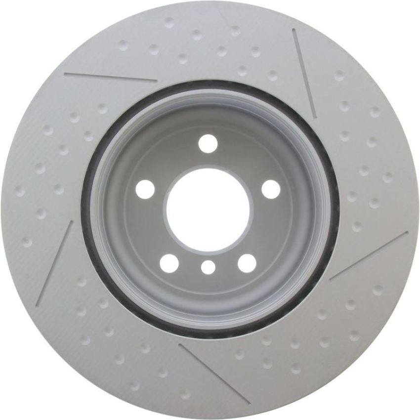 CENTRIC PARTS 126.34147 Centric Premium OE Style Slotted Brake Rotor