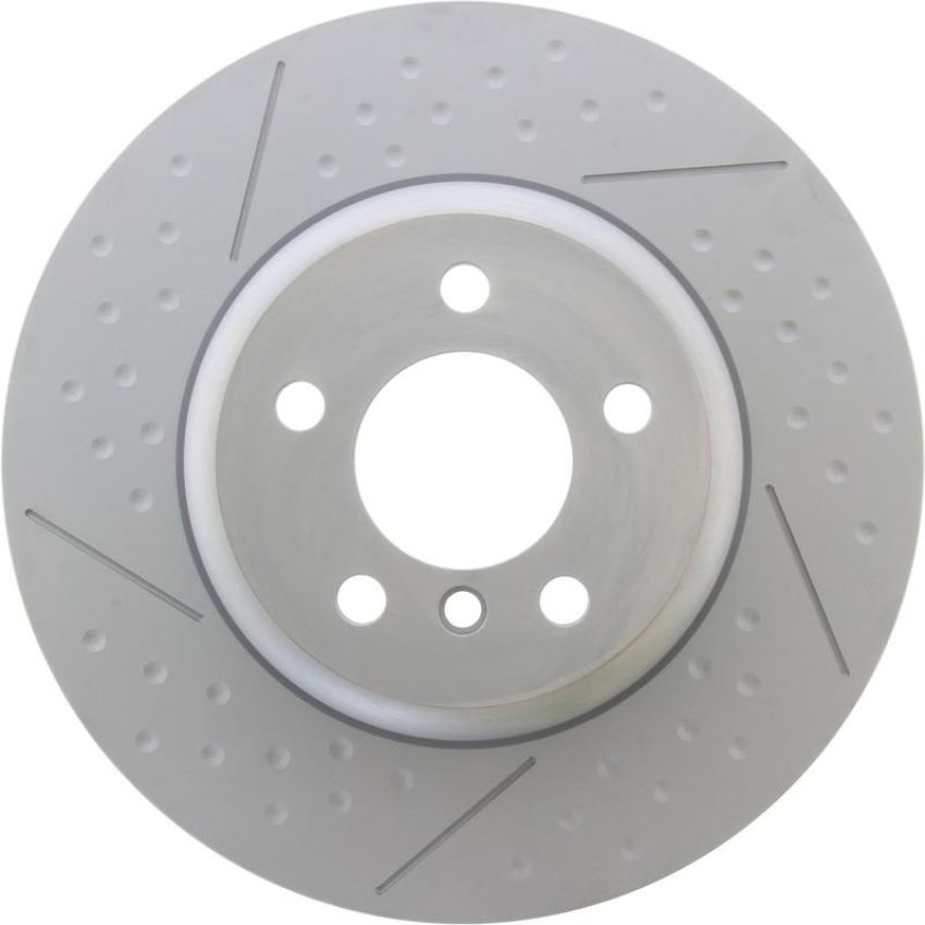 CENTRIC PARTS 126.34147 Centric Premium OE Style Slotted Brake Rotor