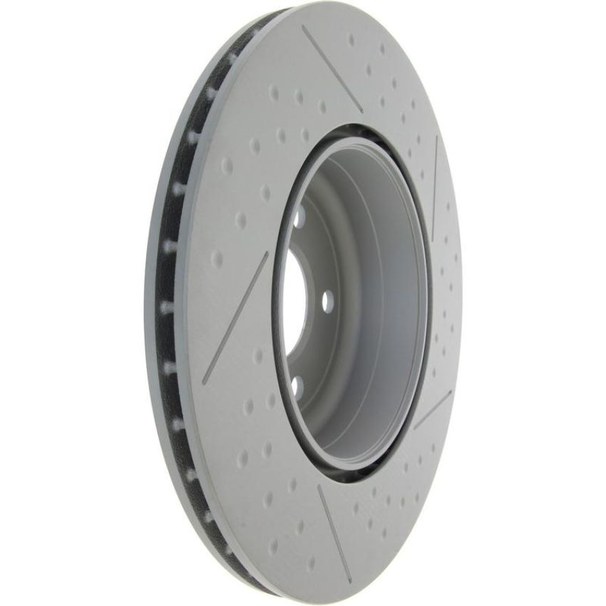 CENTRIC PARTS 126.34147 Centric Premium OE Style Slotted Brake Rotor