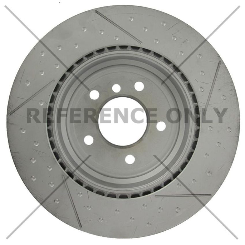 CENTRIC PARTS 126.34151 Centric Premium OE Style Slotted Brake Rotor