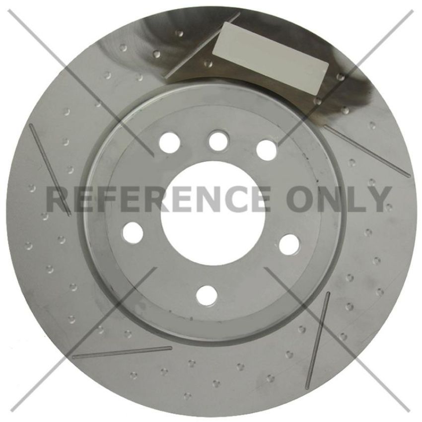 CENTRIC PARTS 126.34151 Centric Premium OE Style Slotted Brake Rotor