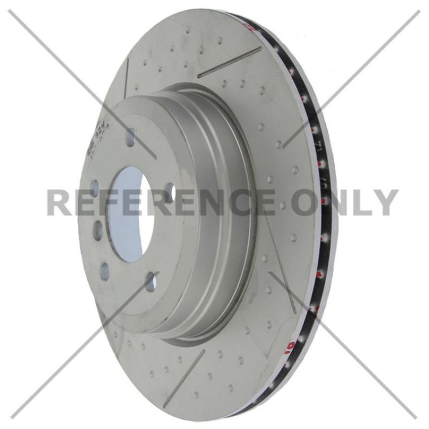 CENTRIC PARTS 126.34151 Centric Premium OE Style Slotted Brake Rotor