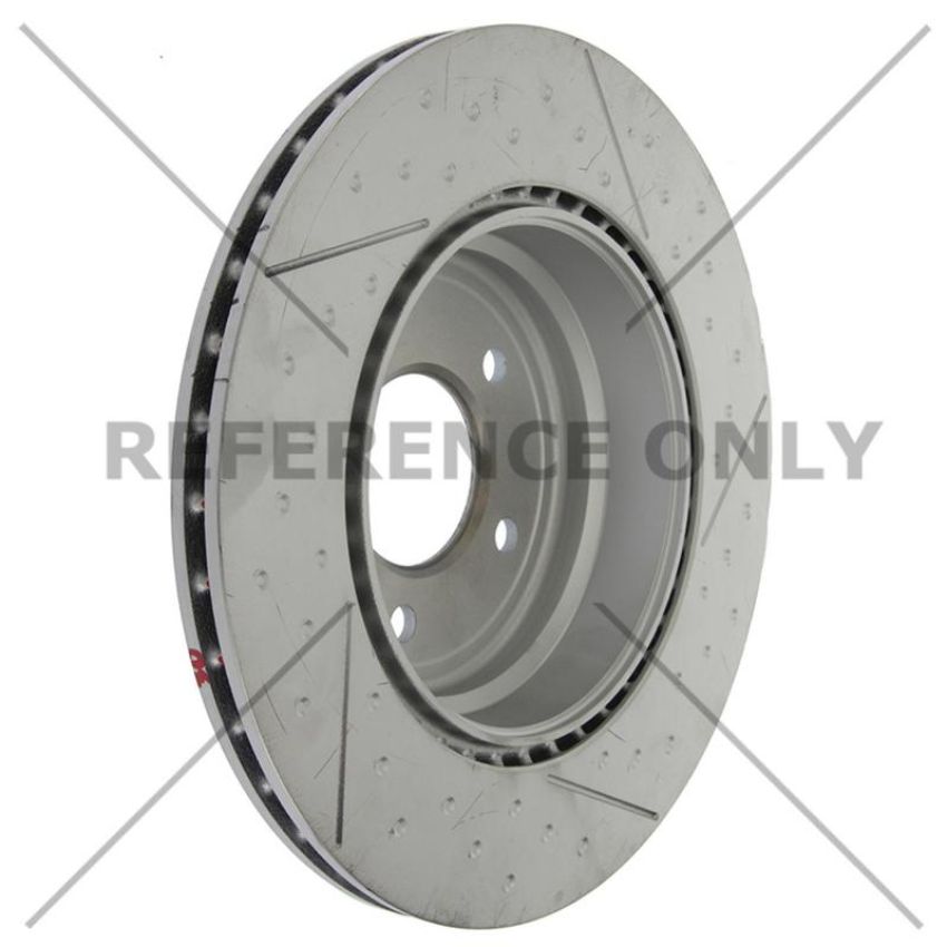 CENTRIC PARTS 126.34151 Centric Premium OE Style Slotted Brake Rotor