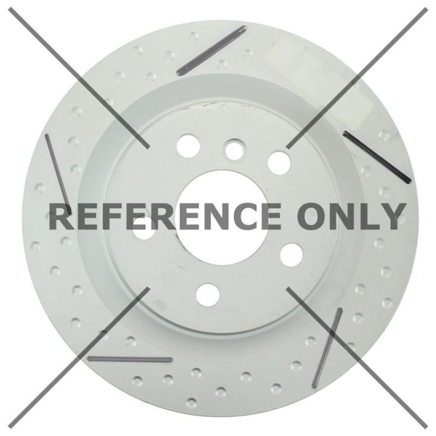 CENTRIC PARTS 126.34179 Centric Premium OE Style Slotted Brake Rotor