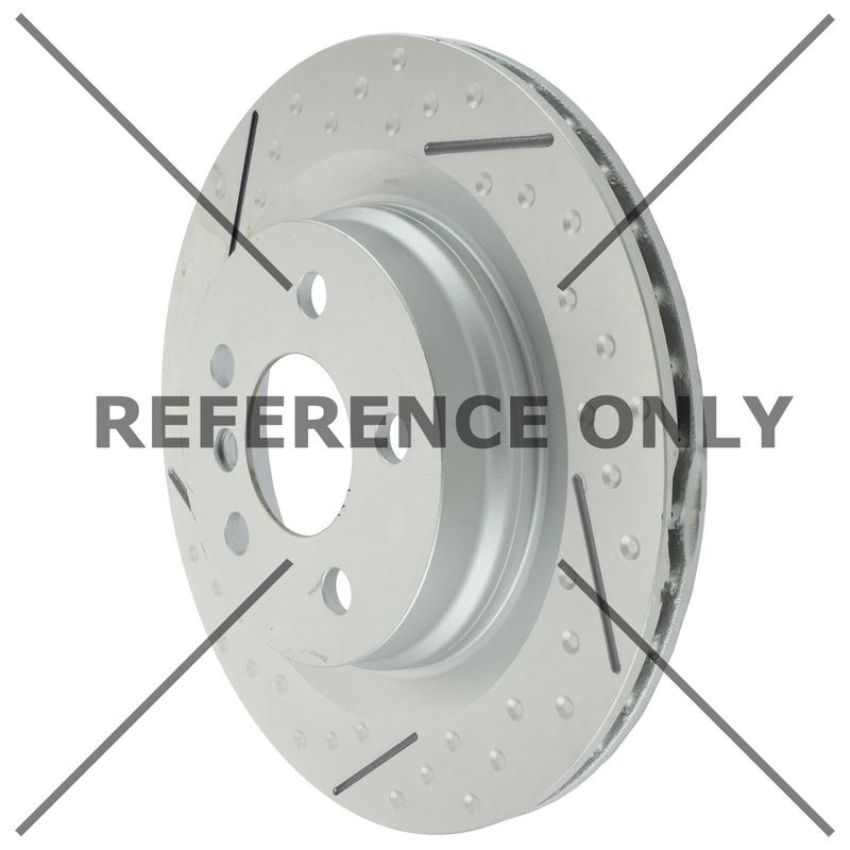 CENTRIC PARTS 126.34179 Centric Premium OE Style Slotted Brake Rotor