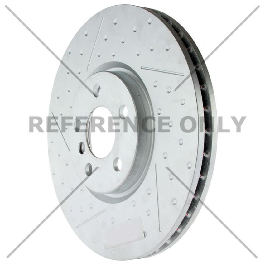 CENTRIC PARTS 126.34186 Centric Premium OE Style Slotted Brake Rotor