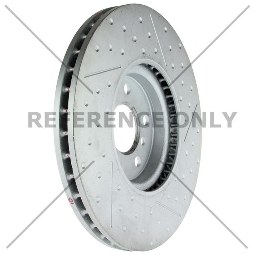 CENTRIC PARTS 126.34186 Centric Premium OE Style Slotted Brake Rotor