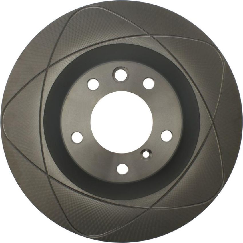 CENTRIC PARTS 126.35124 Centric Premium OE Style Slotted Brake Rotor