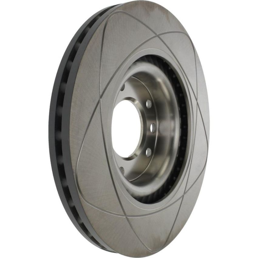 CENTRIC PARTS 126.35124 Centric Premium OE Style Slotted Brake Rotor