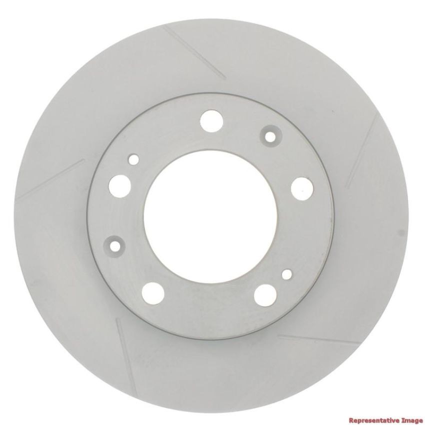 CENTRIC PARTS 126.37009 Centric Premium OE Style Slotted Brake Rotor