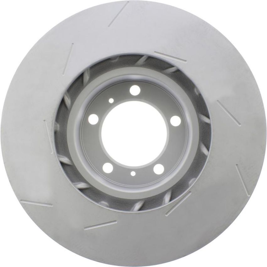 CENTRIC PARTS 126.37068 Centric Premium OE Style Slotted Brake Rotor