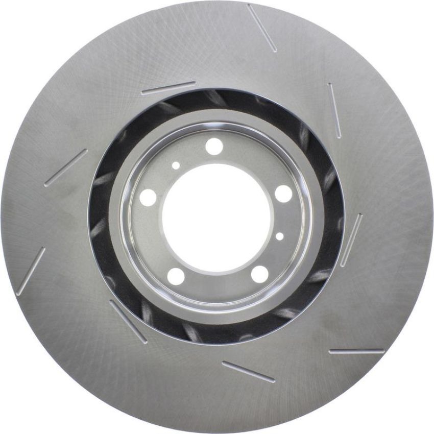 CENTRIC PARTS 126.37108 Centric Premium OE Style Slotted Brake Rotor