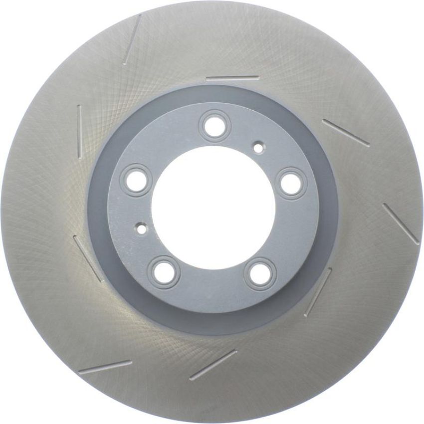 CENTRIC PARTS 126.37108 Centric Premium OE Style Slotted Brake Rotor