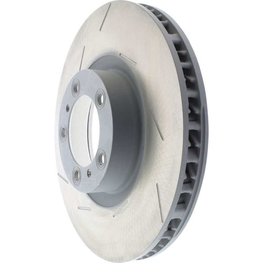 CENTRIC PARTS 126.37108 Centric Premium OE Style Slotted Brake Rotor