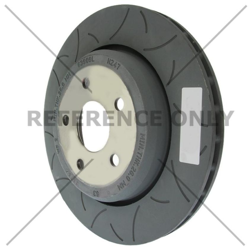 CENTRIC PARTS 126.58009 Centric Premium OE Style Slotted Brake Rotor