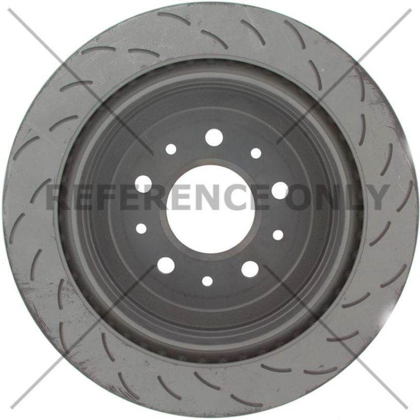 CENTRIC PARTS 126.62157 Centric Premium OE Style Slotted Brake Rotor