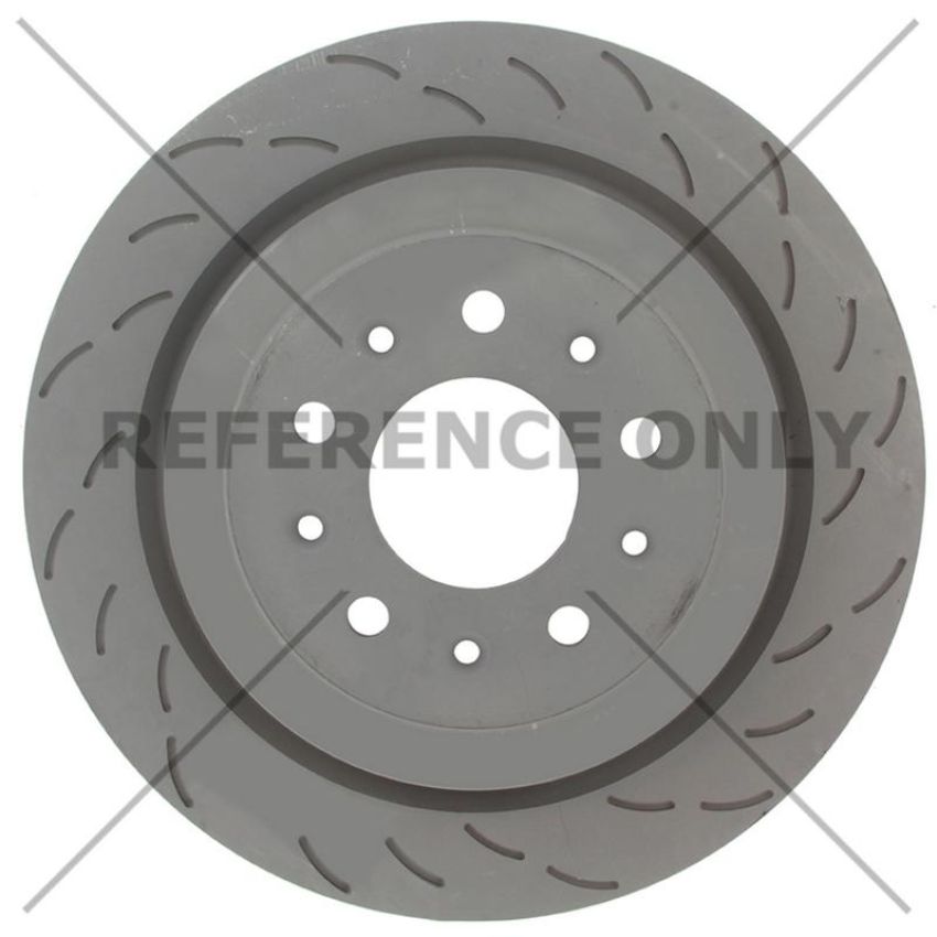 CENTRIC PARTS 126.62157 Centric Premium OE Style Slotted Brake Rotor