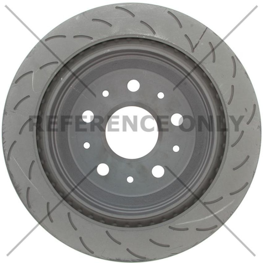 CENTRIC PARTS 126.62159 Centric Premium OE Style Slotted Brake Rotor