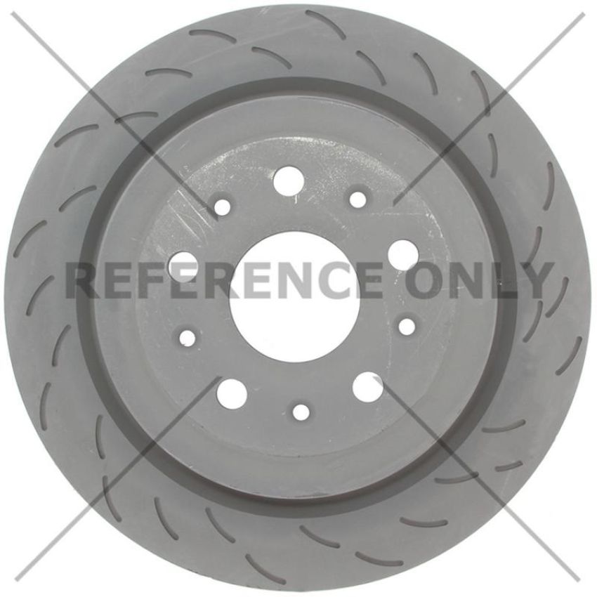 CENTRIC PARTS 126.62159 Centric Premium OE Style Slotted Brake Rotor