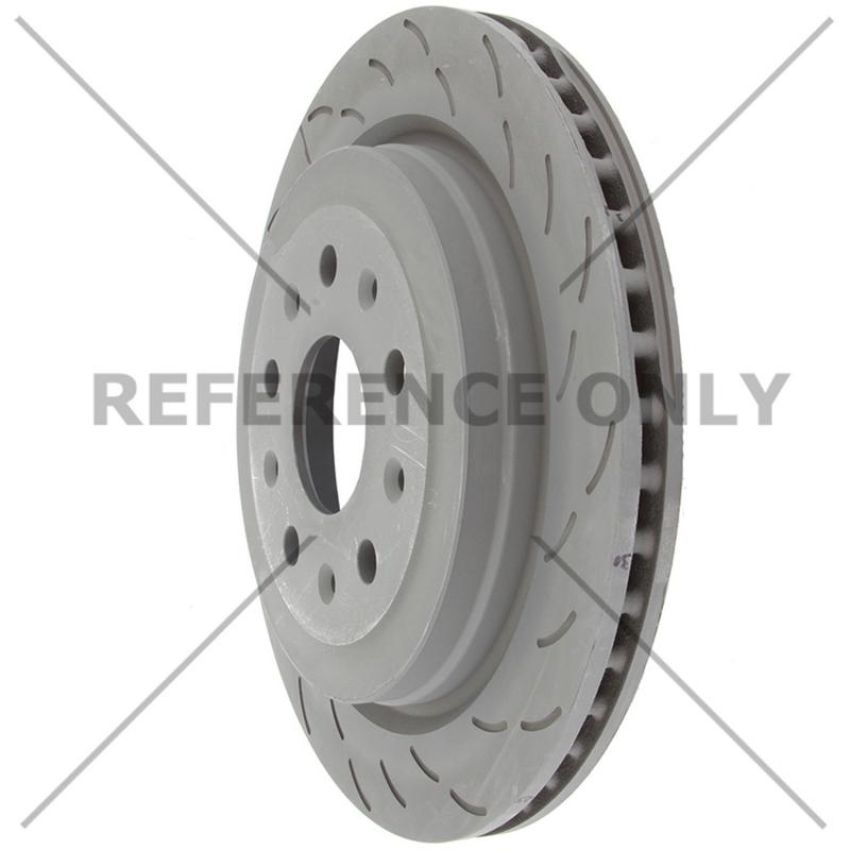 CENTRIC PARTS 126.62159 Centric Premium OE Style Slotted Brake Rotor
