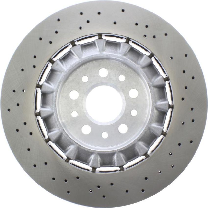 CENTRIC PARTS 128.07004 Centric Premium OE Style Drilled Brake Rotor