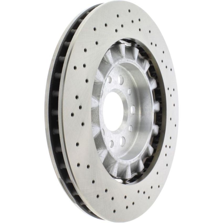 CENTRIC PARTS 128.07004 Centric Premium OE Style Drilled Brake Rotor