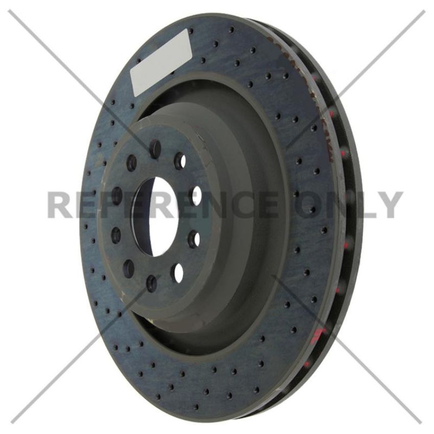 CENTRIC PARTS 128.07005 Centric Premium OE Style Drilled Brake Rotor