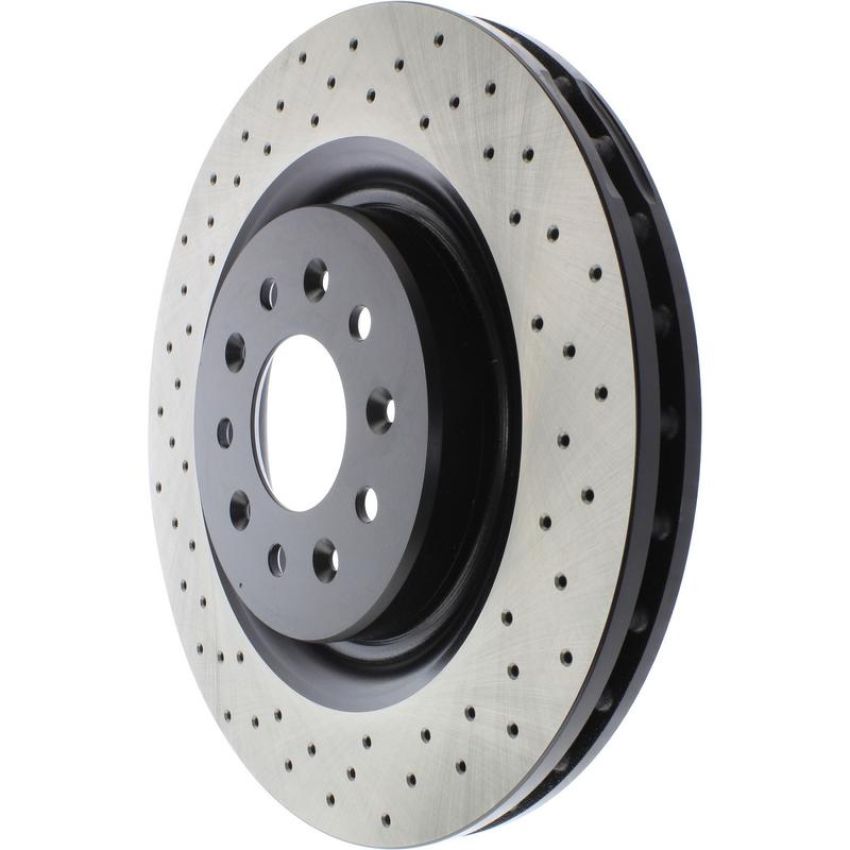CENTRIC PARTS 128.20020 Centric Premium OE Style Drilled Brake Rotor