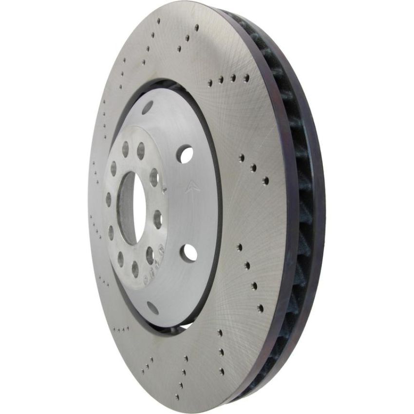 CENTRIC PARTS 128.33082 Centric Premium OE Style Drilled Brake Rotor