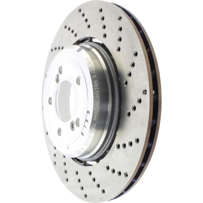 CENTRIC PARTS 128.34083 Centric Premium OE Style Drilled Brake Rotor
