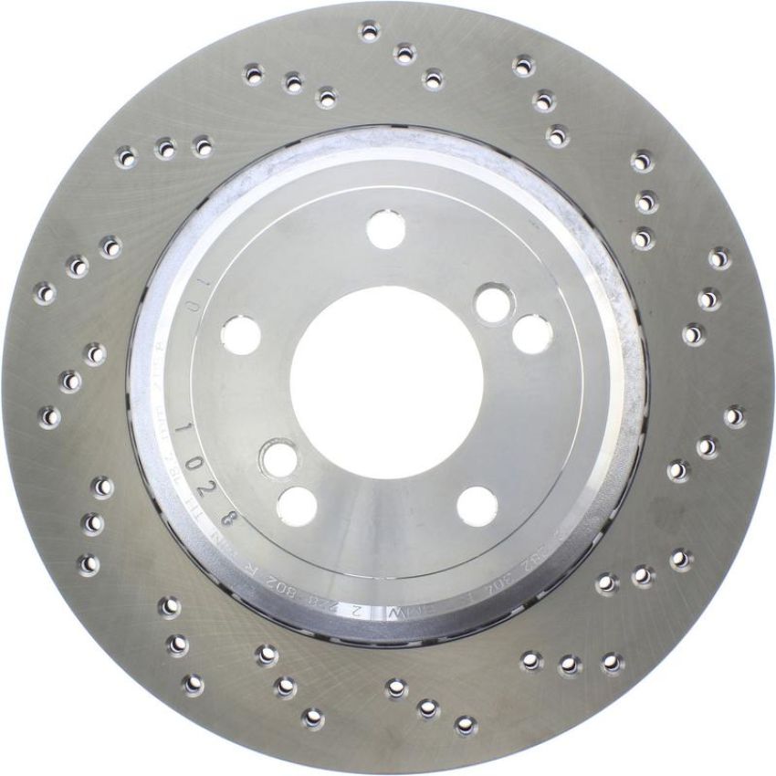 CENTRIC PARTS 128.34087 Centric Premium OE Style Drilled Brake Rotor