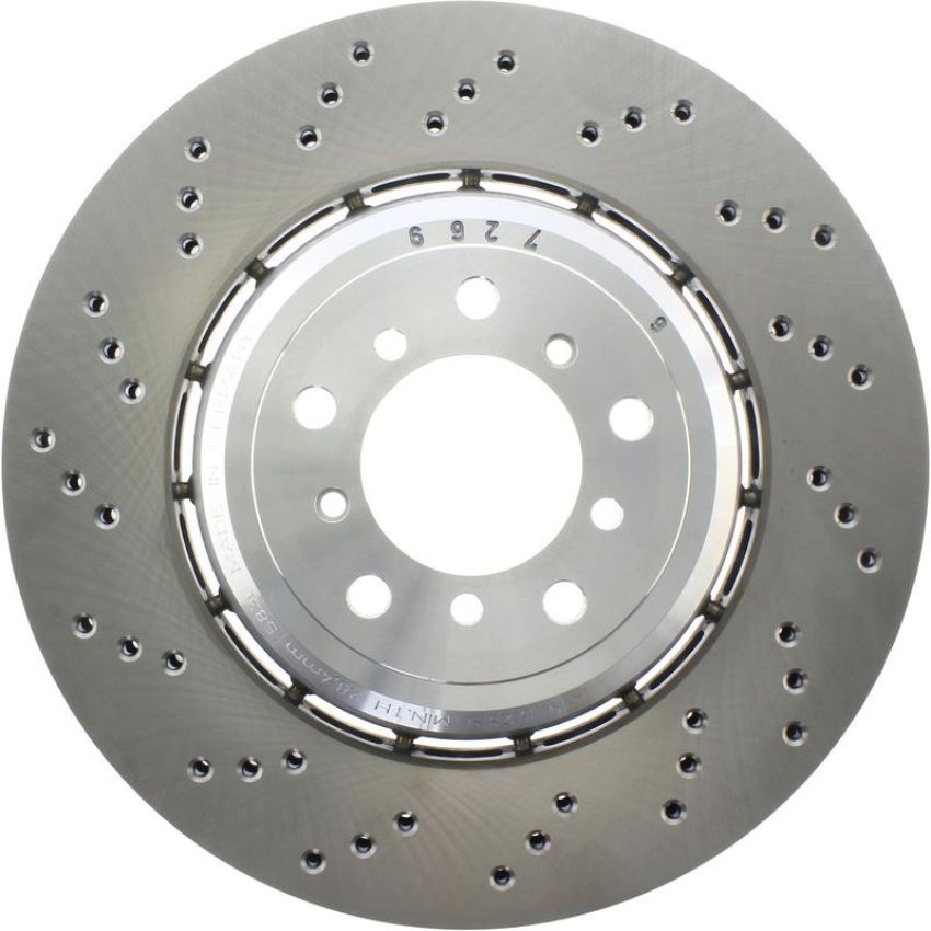 CENTRIC PARTS 128.34106 Centric Premium OE Style Drilled Brake Rotor