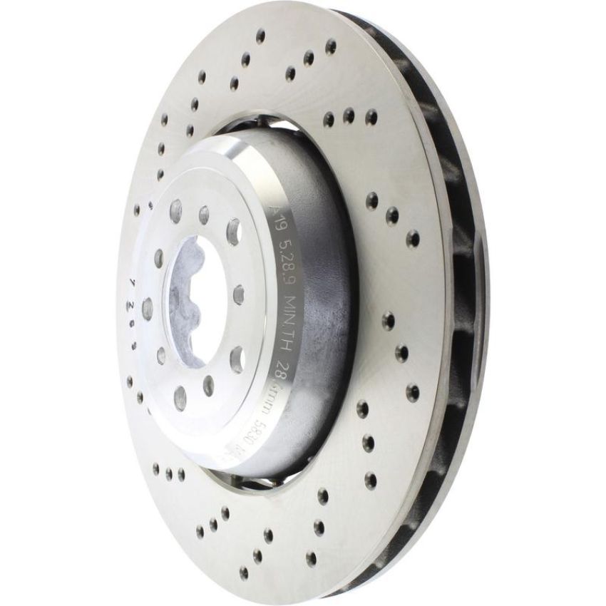 CENTRIC PARTS 128.34106 Centric Premium OE Style Drilled Brake Rotor
